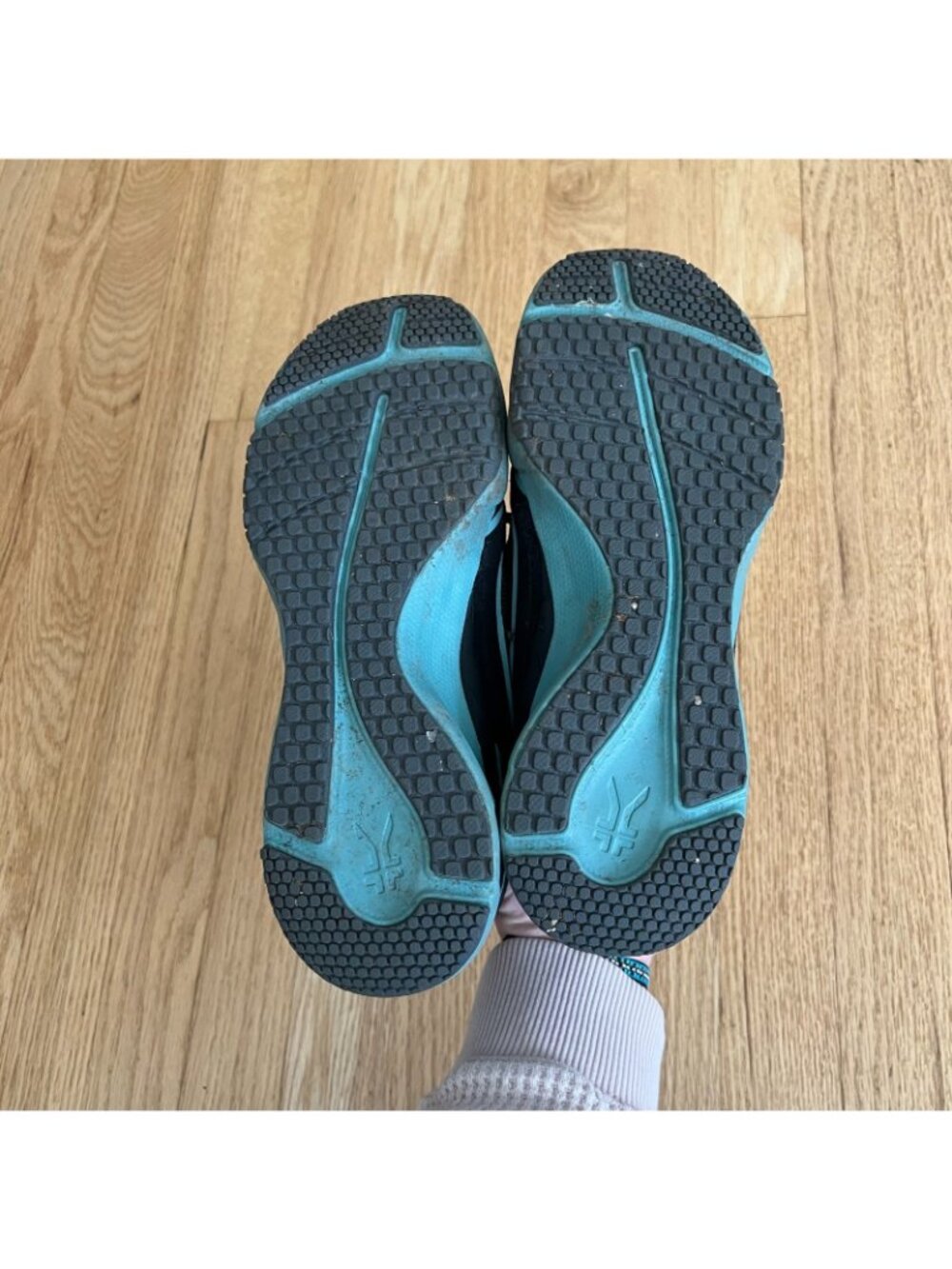Kuru Carrera Women's Comfort Walking Athletic Shoes Black Teal Size 8 - Picture 10 of 10